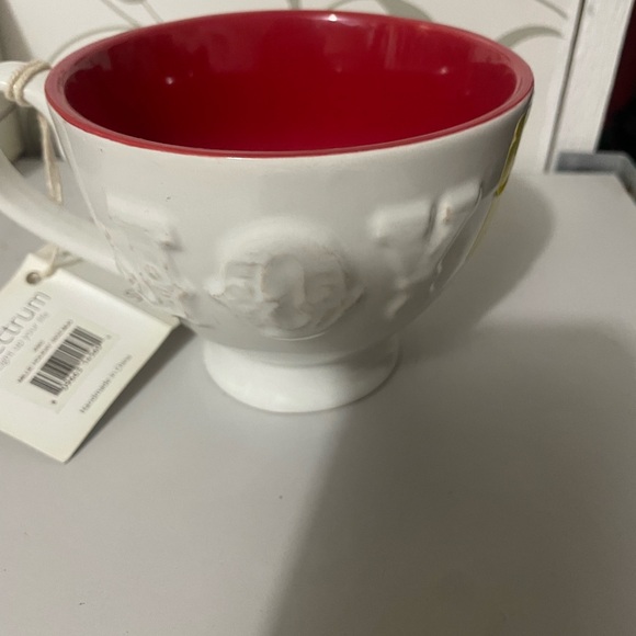 Joy Christmas Holiday Ceramic Stoneware Mug Spectrum Blue Sky Coffee 15oz - Picture 1 of 4
